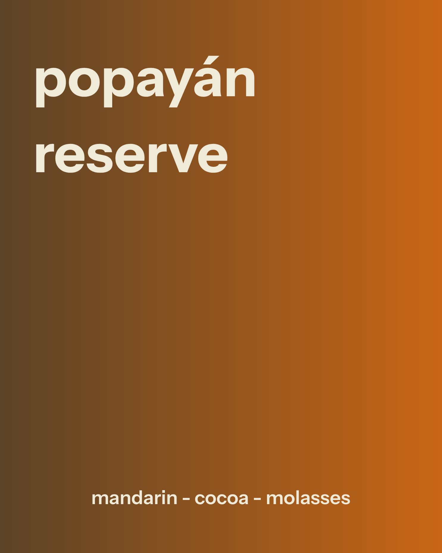 Popayán Reserve